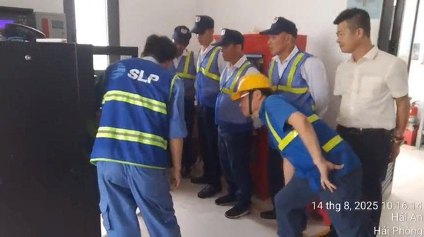 Hình ảnh tập huấn công tác phòng cháy chữa cháy