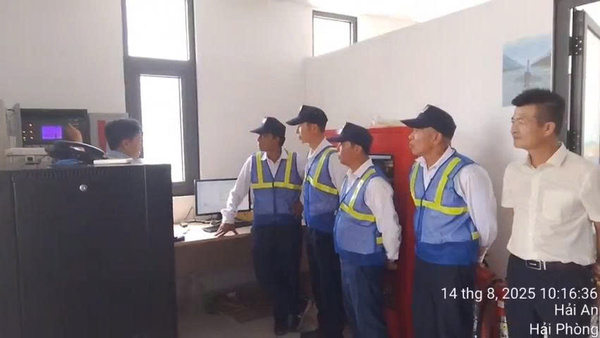 Hình ảnh tập huấn công tác phòng cháy chữa cháy