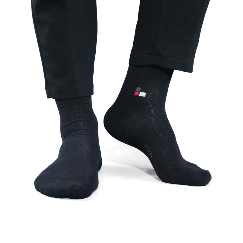 Tất cao cổ sợi cotton Bizmen CO01