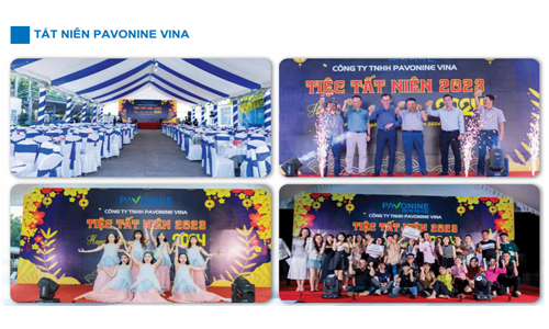 Tất niên Pavonine Vina