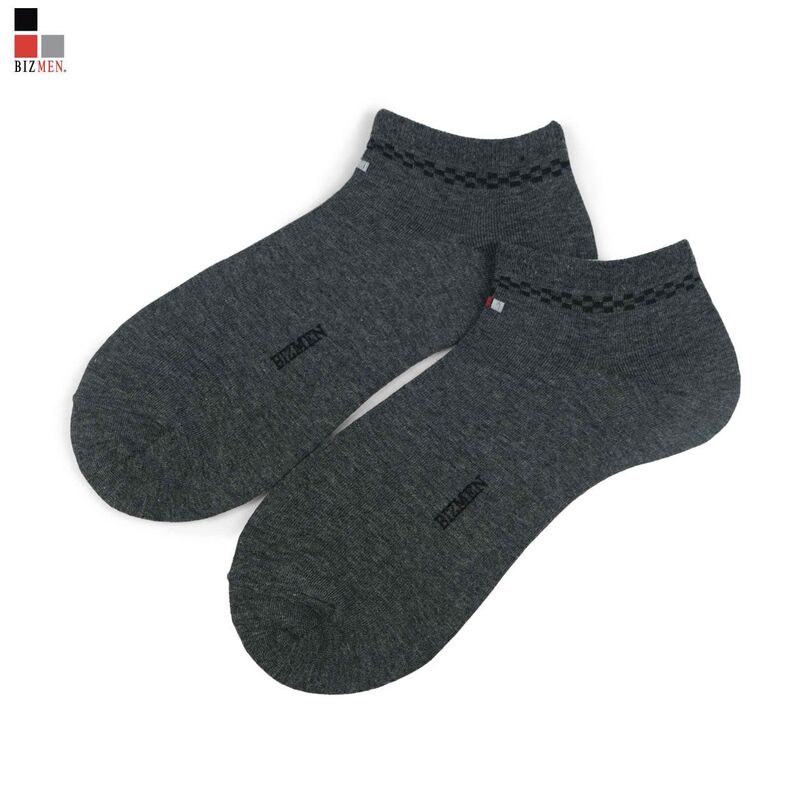 Tất, vớ nam cổ trung sợi Compact cotton cao cấp Bizmen BSC027