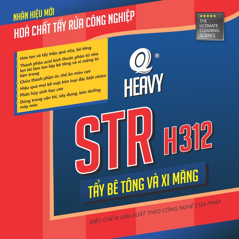 Chất tẩy bê tông và xi măng