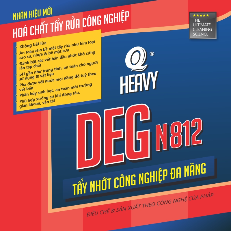 Chất tẩy nhớt công nghiệp đa năng