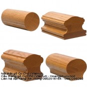 Tay vịn cầu thang gỗ óc chó