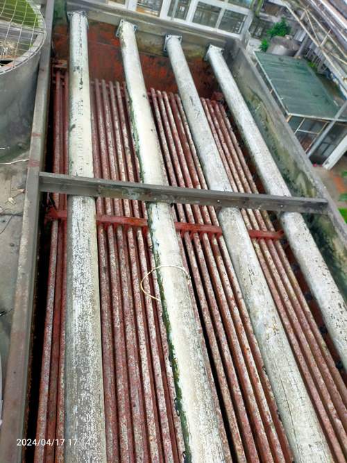 Tẩy cáu cặn giàn ngưng tụ NH3