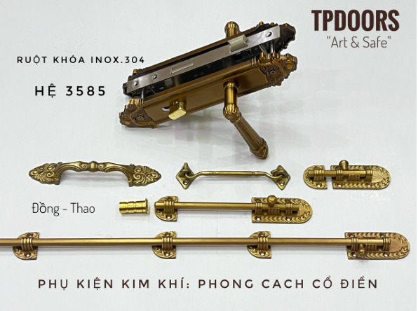 Tay nắm, ổ khóa