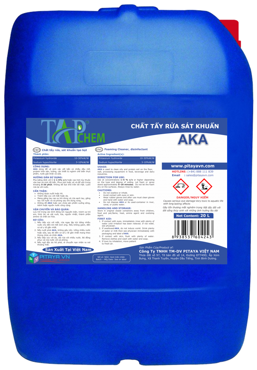 Tẩy rửa sát khuẩn Aka