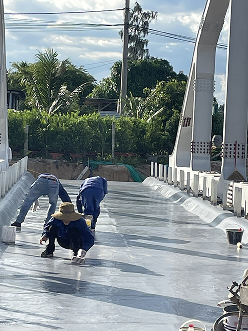 Thi công bọc phủ Composite