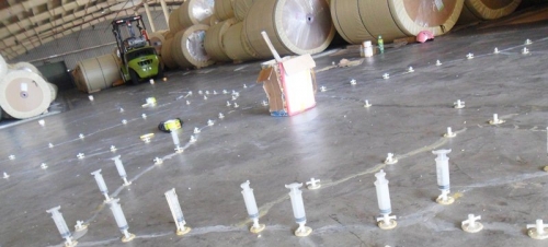 Thi công chống nứt mặt sàn công nghiệp