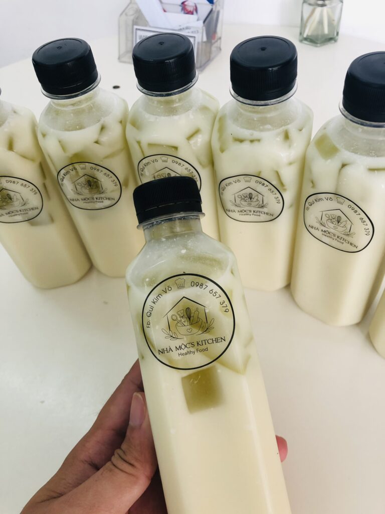 Tem trà sữa chai nhựa