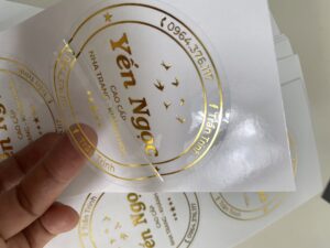 Tem yến ép kim