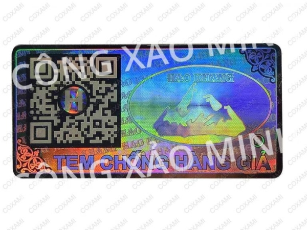 Tem chống giả in-QR Code - số nhảy