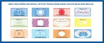 In tem chống hàng giả