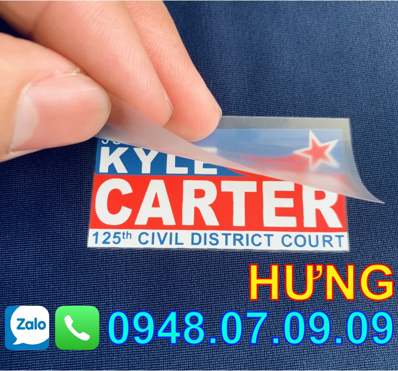 Tem ép chuyển nhiệt quần áo