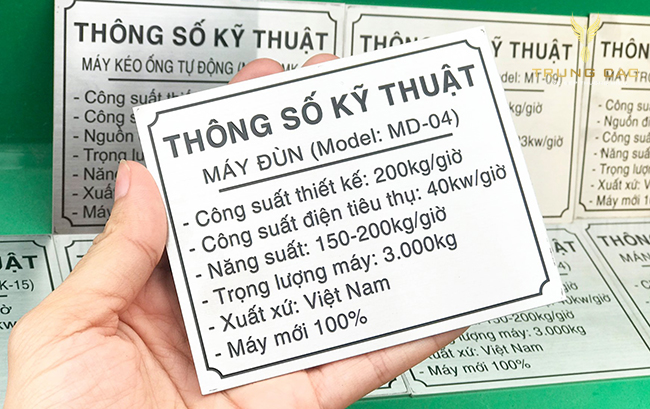 Bảng inox ăn mòn