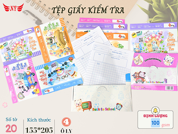 Tệp giấy kiểm tra