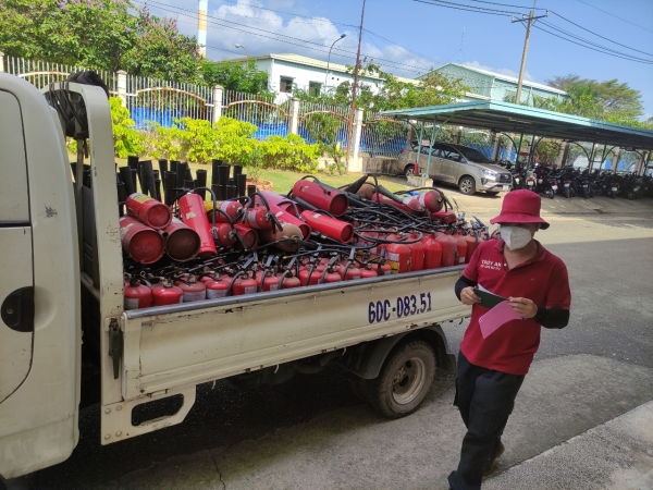 Vận chuyển thiết bị PCCC
