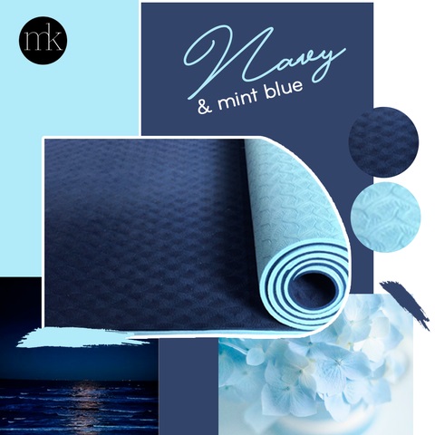 Thảm Yoga 2 màu
