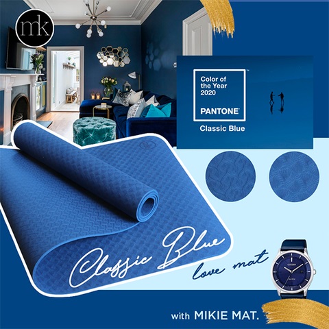 Thảm Yoga Classic Blue Love Mat