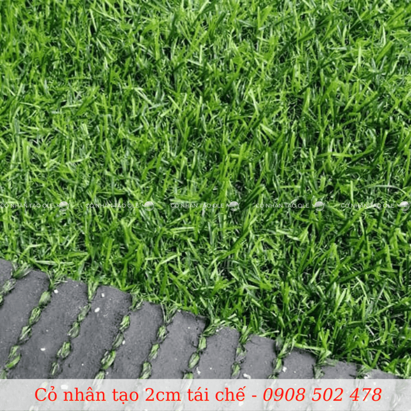 Thi công cỏ nhân tạo