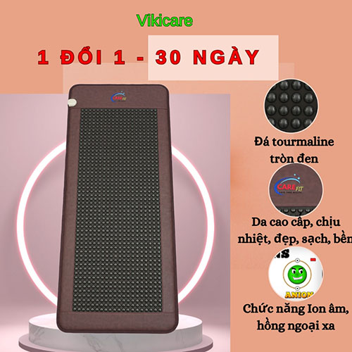 Thảm đá nhiệt nóng đá Carefit đá tourmaline