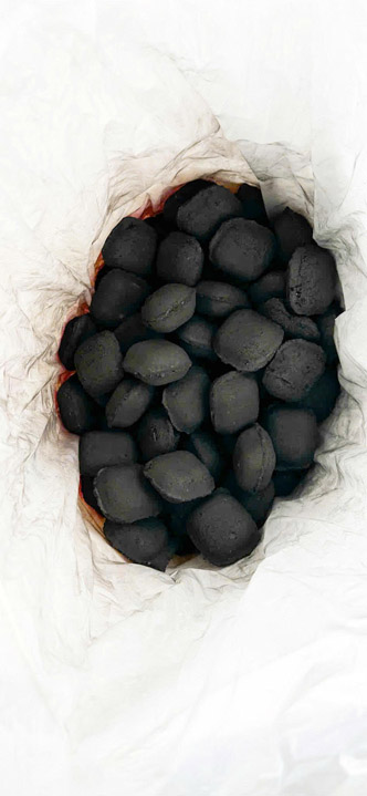 Than gáo dừa dạng gối