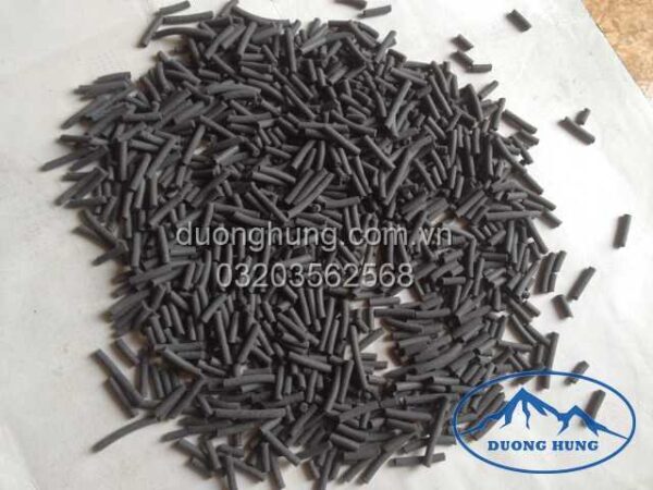 Than hoạt tính dạng viên nén