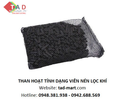 Than hoạt tính viên nén lọc khí