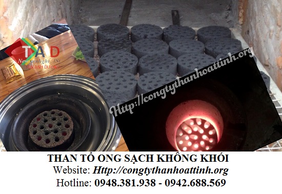 Than tổ ong sạch