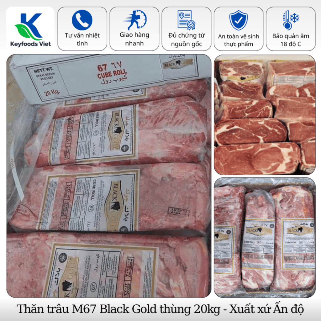 Thăn trâu M67 Black Gold
