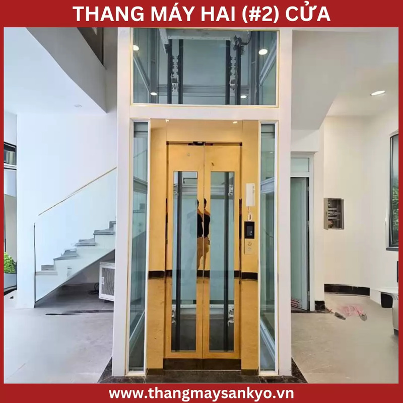 Thang máy 2 cửa