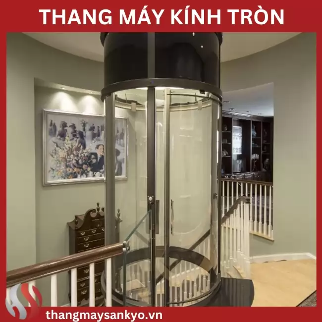 Thang máy kính tròn