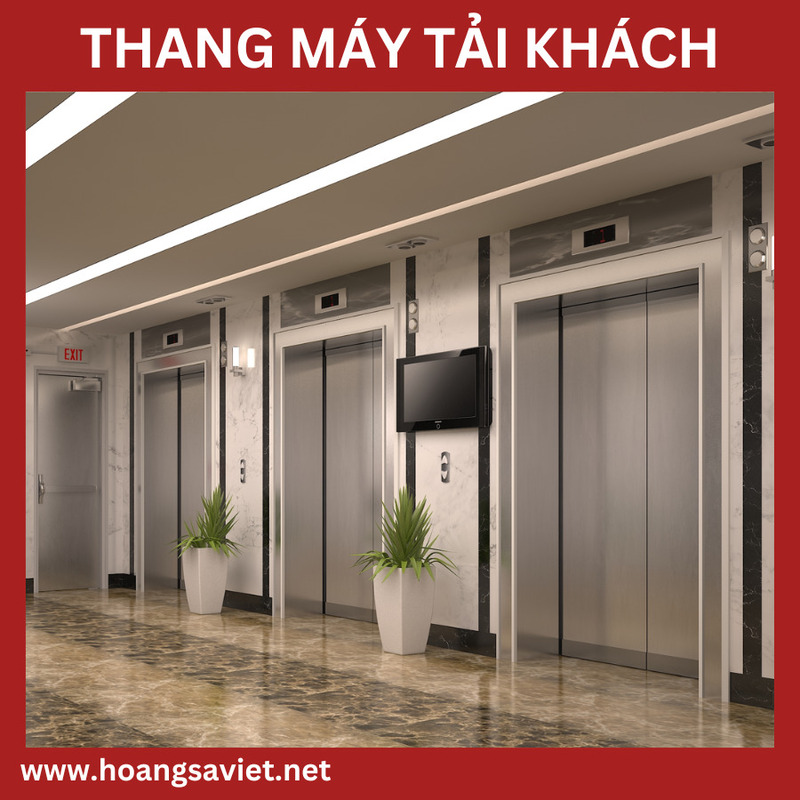Thang máy tải khách 750kg