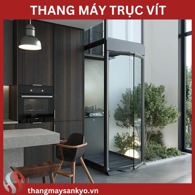 Thang máy trục vít
