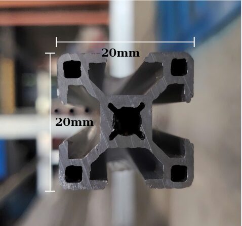 Thanh nhôm định hình 20x20