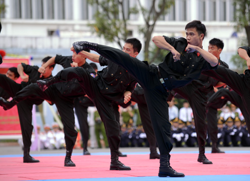 Thao luyện võ thuật