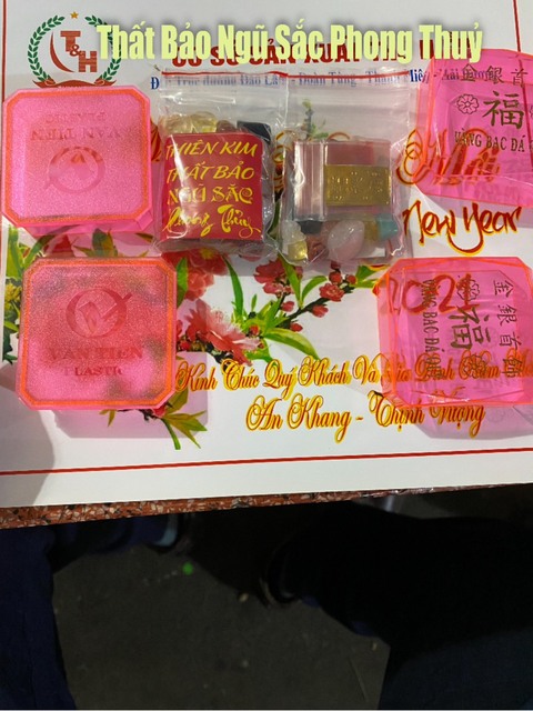 Bộ thất bảo ngũ sắc phong thủy
