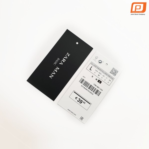 Thẻ treo thương hiệu Zara