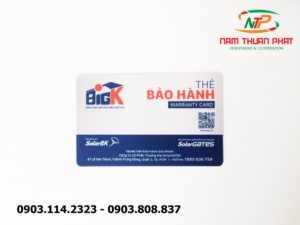 In thẻ VIP