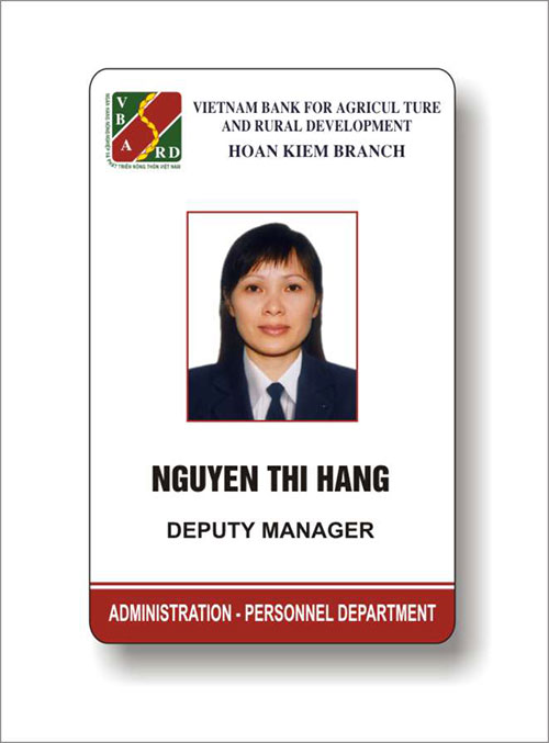 In thẻ nhân viên