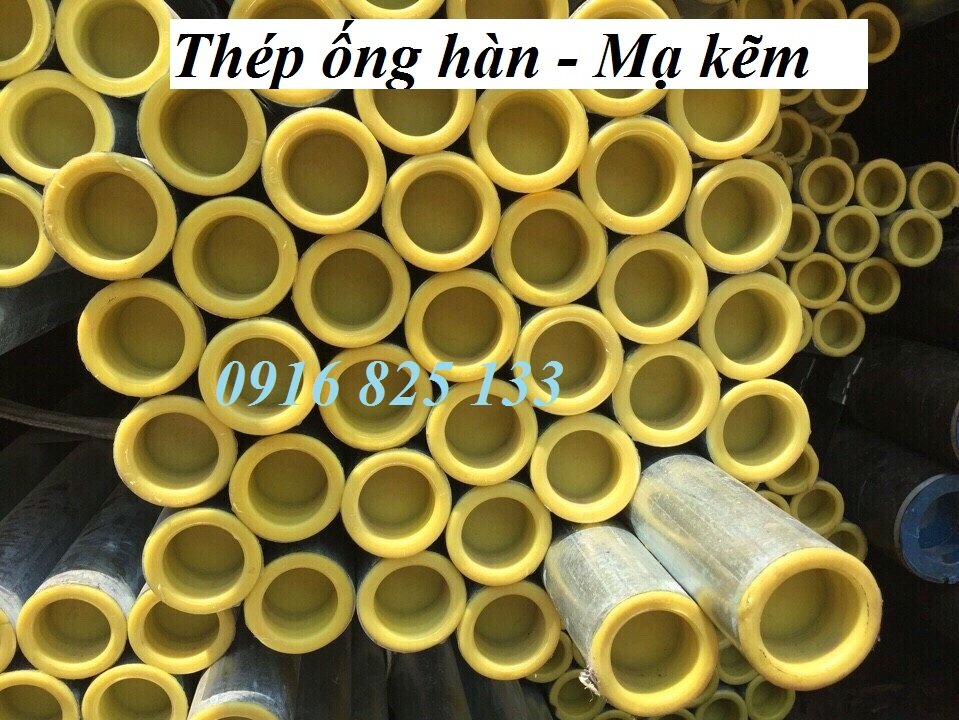 Thép ống hàn mạ kẽm