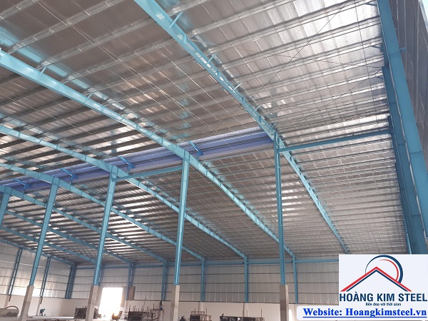 Nhà thép tiền chế cho nhà xưởng