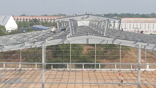 Nhà thép tiền chế cho nhà xưởng
