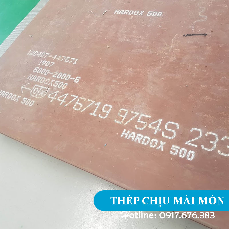 Thép chịu mài mòn