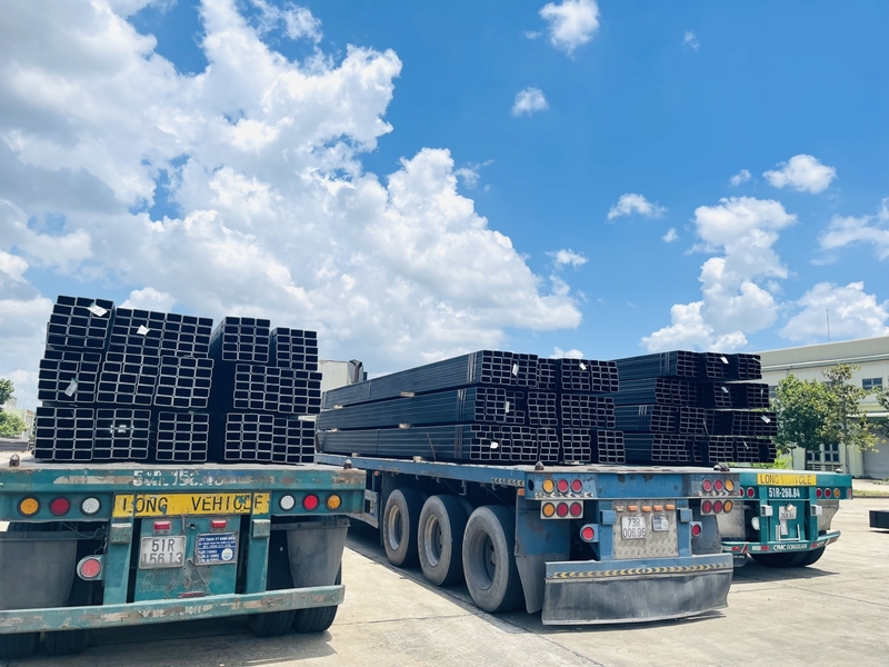 Thép hộp chữ nhật đen