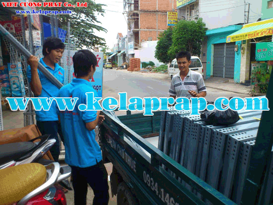 Thép V lỗ đa năng