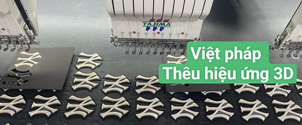 Thêu hiệu ứng 3D