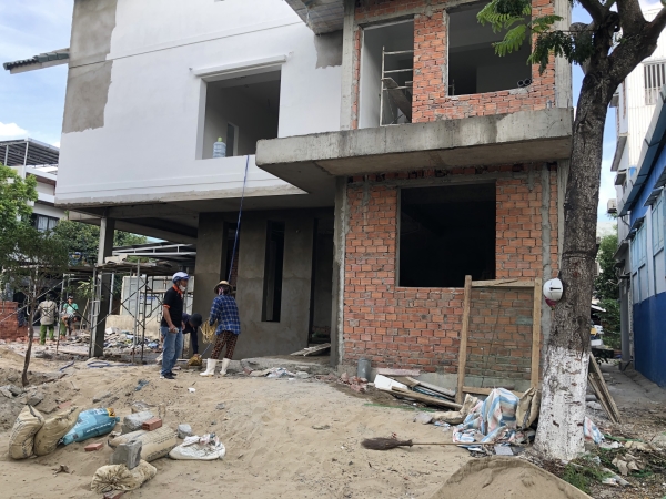 Thi công nhà phố