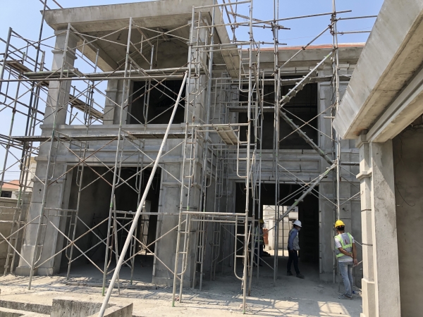 Thi công nhà phố