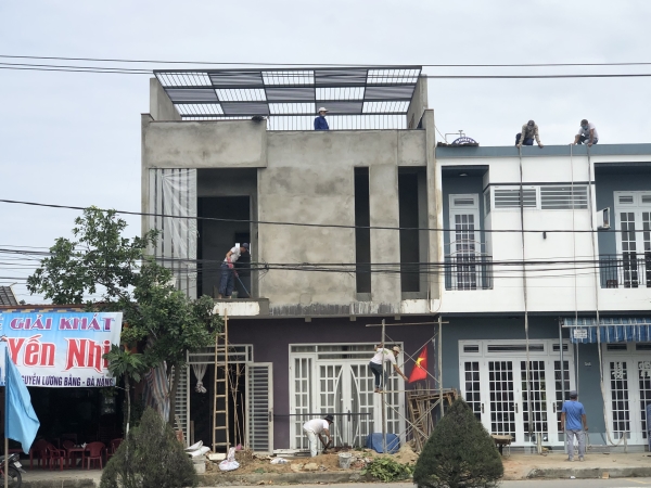Thi công nhà phố